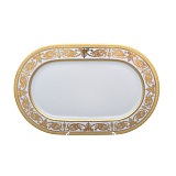 Блюдо овальное Falkenporzellan Imperial White Gold 36 см