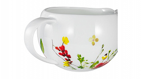Чайный сервиз на 6 персон Rosenthal "Дикие цветы", 21 предмет