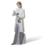 Фигурка Lladro В Лаборатории 10х30 см, фарфор