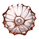 Фруктовница на ножке Aurum Crystal Plantica 33 см, Pink