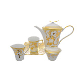 Чайный сервиз на 6 персон Tosca Creme Gold