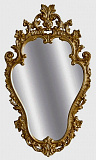 Зеркало Migliore фигурное h76xL44xP4 cm, бронза