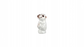 Фигурка Meissen Гиппопотам 6 см, фарфор