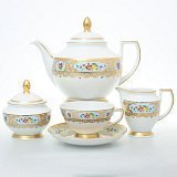 Чайный сервиз на 6 персон Vienna Blue Gold