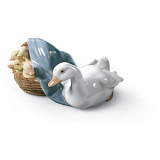 Фигурка Lladro Утята 9х6 см, фарфор
