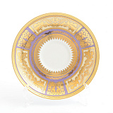 Набор блюдец Falkenporzellan Diadem Violet Creme Gold 15см