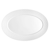 Блюдо овальное Meissen Игра волн, рельеф, круглая 30х20 см