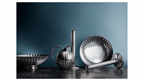 Блюдо на ножке Georg Jensen Бернадот 28 см