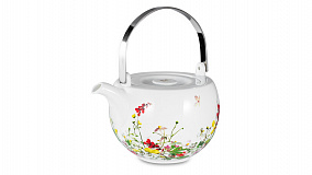 Чайный сервиз на 6 персон Rosenthal "Дикие цветы", 21 предмет