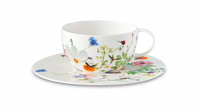 Чайный сервиз на 6 персон Rosenthal "Горный воздух", 15 предметов