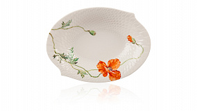 Сервиз столовый Meissen 6/28 Игра волн, рельеф, маки