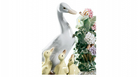 Фигурка Lladro Приветствие 10x12 см, фарфор