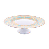 Тортница н/н Falkenporzellan Natalia seladon gold 32 см